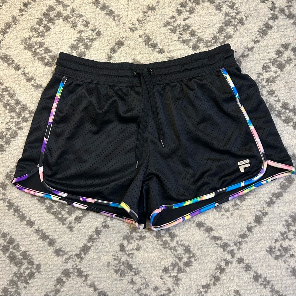 🩵 3 for $10 🩵 FILA shorts with multi color detail Size M